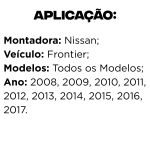 Par Amortecedor Traseiro Nissan Frontier 2008 A 2017 Cofap
