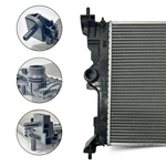 Radiador Agua Visconde Fiat Strada 1.3 2020 A 2024