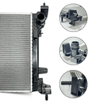 Radiador Agua Visconde Fiat Strada 1.3 2020 A 2024