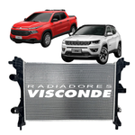 Radiador Agua Visconde Toro 2.4 Compass 2.0 2016 A 2020