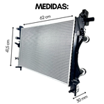 Radiador Agua Visconde Toro 2.4 Compass 2.0 2016 A 2020