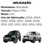 Radiador Visconde Mitsubishi Pajero Tr4 2003 A 2015