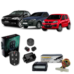 Alarme Ex360 Positron + Módulo Vidro Eletrico Pronnect 280 Uno Palio Strada
