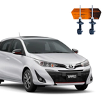 PAR AMORTECEDOR DIANTEIRO TOYOTA YARIS HATCH SEDAN 2018 A 2025 (KIT491)