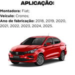 Par Amortecedor Traseiro Fiat Cronos 1.0 1.3 1.8 2018 a 2025