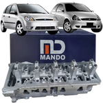 Cabeçote Motor Ford Fiesta Ka 1.0 8v Zetec Rocam Flex Mando