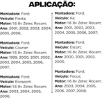 Cabeçote Motor Ford Fiesta Ka Ecosport 1.6 8v Zetec Rocam