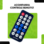 Kit Som Rádio Automotivo Bluetooth Mp3 + 2 Alto-falantes Triaxial 5 Polegadas