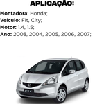 Compressor Ar Condicionado Honda Fit City 1.4 1.5 2003-2007