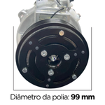 Compressor Ar Condicionado Asx Lancer Outlander 2012-2016