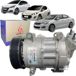Compressor Ar Citroen C4 Lounge Peugeot 208 308 3008 1.6 Thp