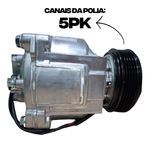 Compressor Ar Onix Prisma Spin Cobalt 2012-2019 Mod Scroll