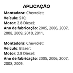 Refil Bomba Combustível Blazer S10 2.8 Mwm 2005-2011 Diesel