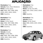 Cabeçote Palio Siena Strada Doblo 1.6 16v Gasolina 1996-2003