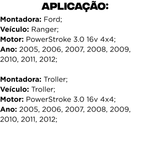 Cabeçote Ranger Troller T4 3.0 16v Powerstroke Mwm 2005-2012