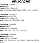 Cabeçote Completo Montado Hr K2500 Pajero L200 Hpe 2.5 8v