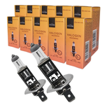 Kit 10 Lâmpada Code Halogena H1 4300k 12v 55w Techone