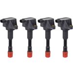 Kit 4 Bobina Ignição Honda Fit 1.4 8v Traseira 2004 A 2008