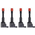 Kit 4 Bobina Ignição Honda Fit 1.4 8v Traseira 2004 A 2008