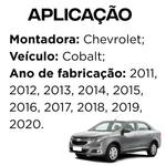 Par De Amortecedor Traseiro Cofap Chevrolet Cobalt + Kit