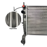 RADIADOR EURUS GM MERIVA 2003 A 2014 COM AR (EU2573E)