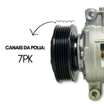COMPRESSOR DENSO VW AMAROK 2012 EM DIANTE (437100-7431RC)