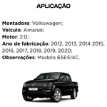 COMPRESSOR DENSO VW AMAROK 2012 EM DIANTE (437100-7431RC)