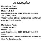 Radiador Notus Ecosport 2013 a 2019 Ka Ka+ 2014 a 2018
