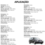 Radiador Agua Eurus Vw Audi A3 Bora Golf Iv 1998 a 2013