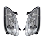 Par Farol Celta Prisma Arteb 2007 A 2015 H4 Dark Chrome