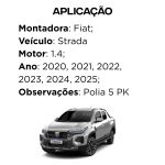 Compressor Mahle Fiat Strada Endurance 1.4 2020 a 2025