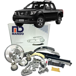 Kit Corrente Comando Distribuição Completo Frontier 2.5 16v 2008-2012