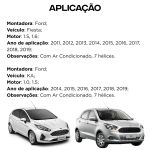 Ventoinha Mahle Ka Fiesta 1.0 1.5 2012 2014 2016 2018 2019