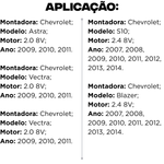 Cabeçote Motor Astra Vectra Zafira S10 2.0 2.4 8v Roletado
