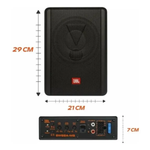 Caixa Amplificada Ativa Jbl Sw68ams Slim 6x8  100w Rms