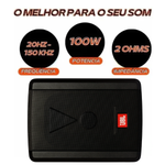 Caixa Amplificada Ativa Jbl Sw68ams Slim 6x8  100w Rms