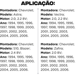 Cabeçote Astra Vectra Zafira S10 2.0 2.2 2.4 8v 1994-2006