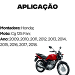Relação Transmissão Cofap Honda Cg 125 Titan 125 2009 - 2018