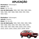 Par Amortecedor Dianteiro Volkswagen Gol Saveiro 1980 - 2009