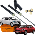 Par De Amortecedor Traseiro Cofap Chevrolet Onix Sonic + Kit 1.4 1.8 2012 - 2019