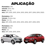 Par De Amortecedor Traseiro Cofap Chevrolet Onix Sonic + Kit 1.4 1.8 2012 - 2019