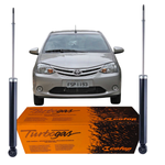 Par Amortecedor Traseiro Toyota Etios Sedan Hatch 1.3 1.5 