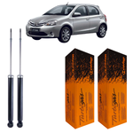 Par Amortecedor Traseiro Toyota Etios Sedan Hatch 1.3 1.5 