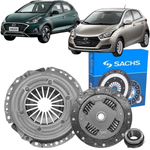 Kit Embreagem Hyundai Hb20 Hb20s Hb20x 1.0 12v 3cc 2012-2021 Sachs