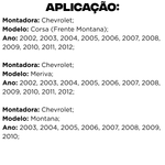 Caixa Setor Direção Hidráulica Corsa Montana Meriva 2002-2012 Novo