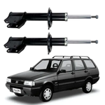 Par Amortecedor Dianteiro Fiat Uno Fiorino Elba 1989-2013