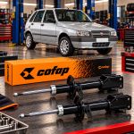Par Amortecedor Dianteiro Fiat Uno Fiorino Elba 1989-2013