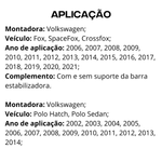 PAR AMORTECEDOR DIANTEIRO VW FOX / POLO / SPACEFOX (2XSGP33553)