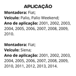 Par Amortecedor Dianteiro Fiat Palio Siena 2001-2010 Cofap