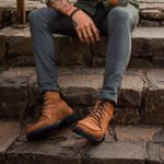 Bota em Camurça - Moc Toe London Castoro RCTO